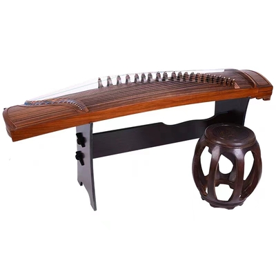 上海鼎韵905-ZY水调歌头黑檀木竹节银丝考级演奏古筝